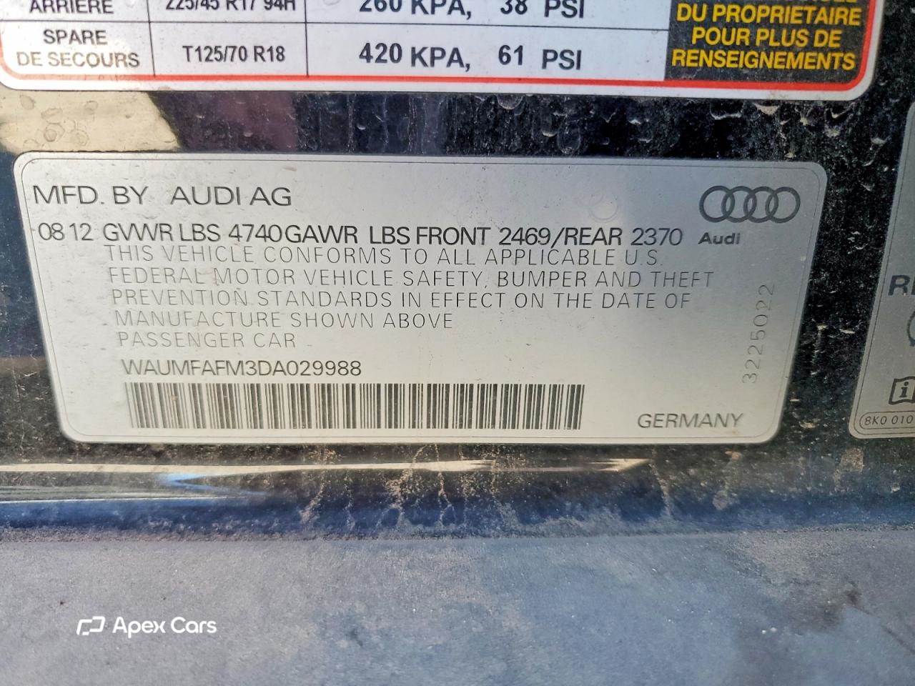 Audi A3 2013