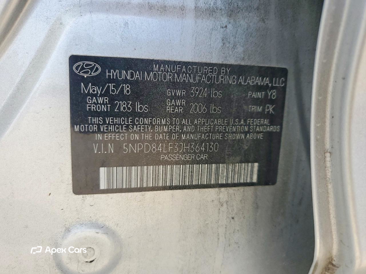 Hyundai Elantra 2018