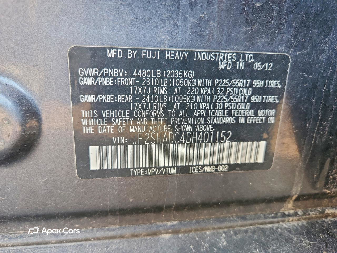 Subaru Forester 2013