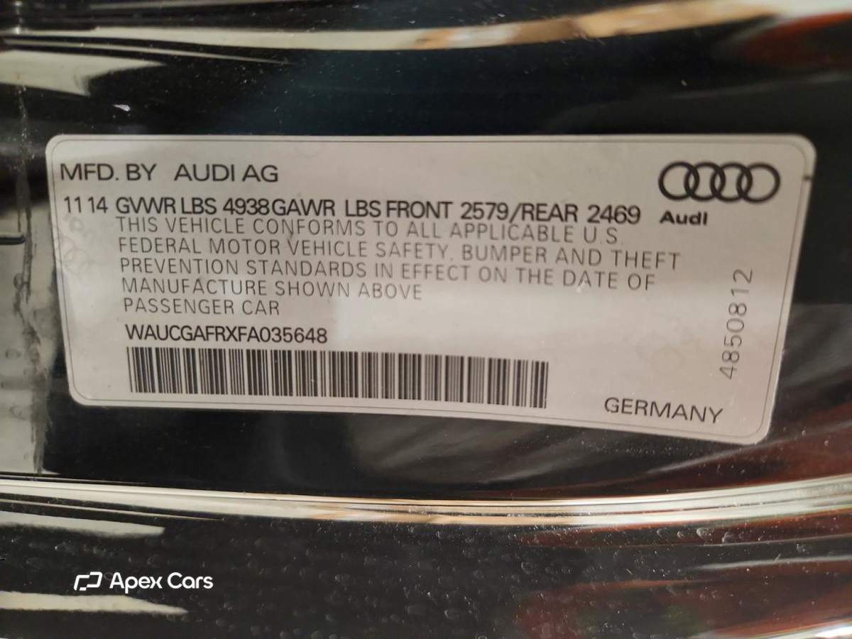 Audi RS5 2015