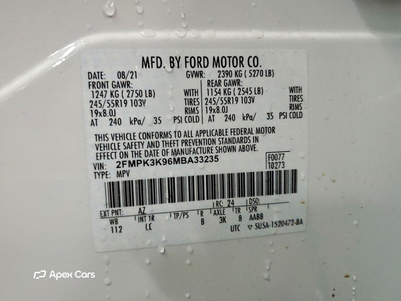 Ford Edge 2021