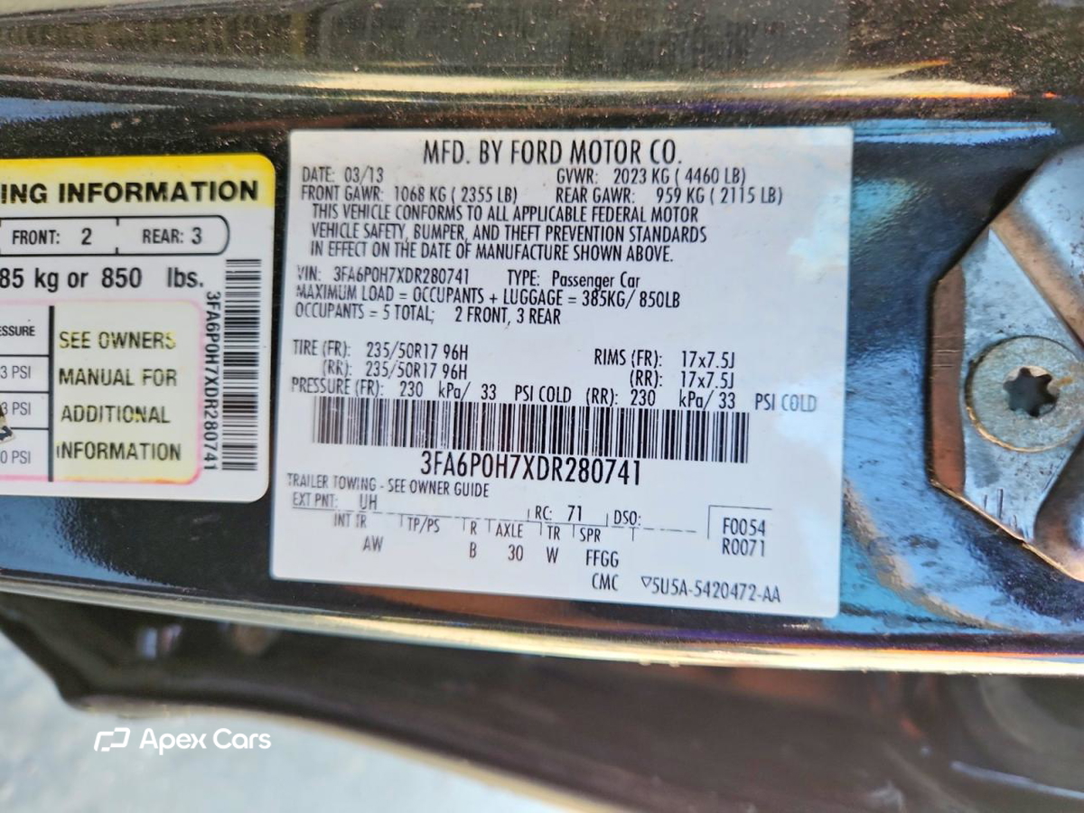 Ford Fusion 2013