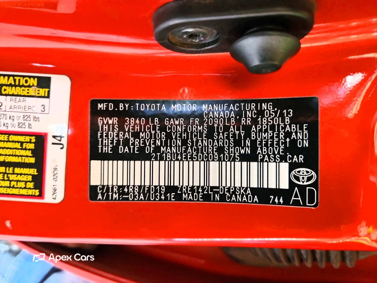 Toyota Corolla 2013