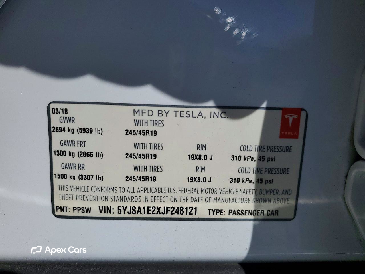 Tesla Model S 2018