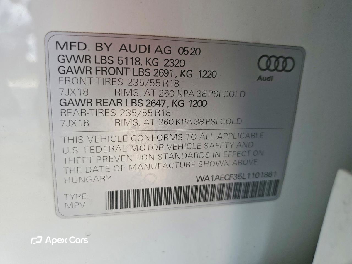 Audi Q3 2020