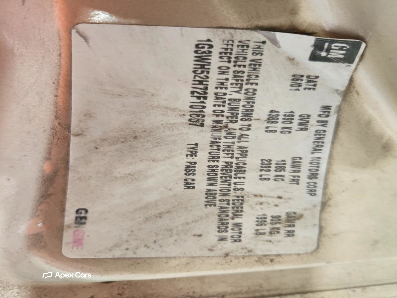 Oldsmobile Intrigue 2002