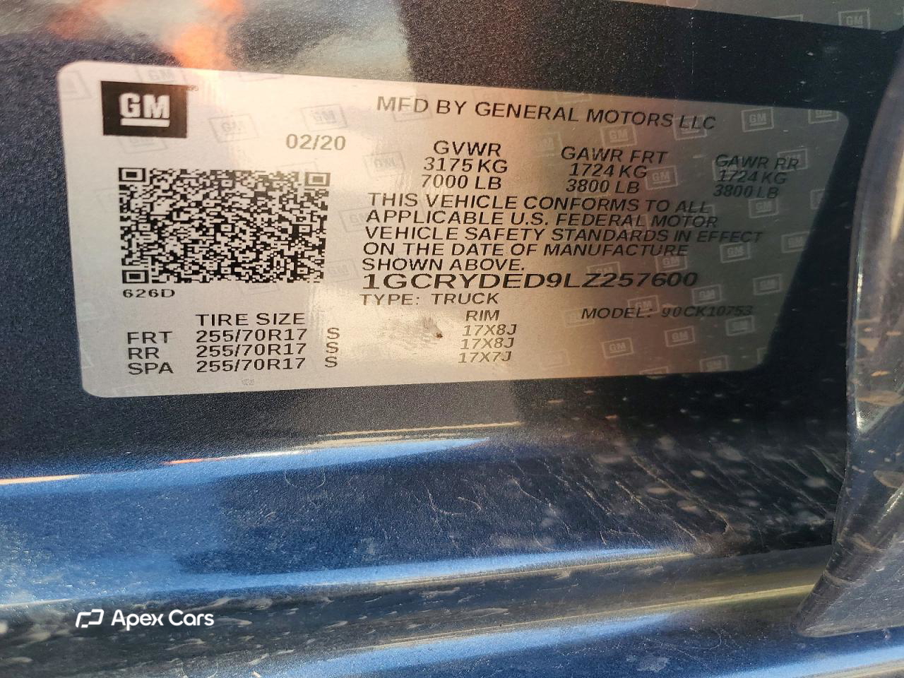 Chevrolet Silverado 2020