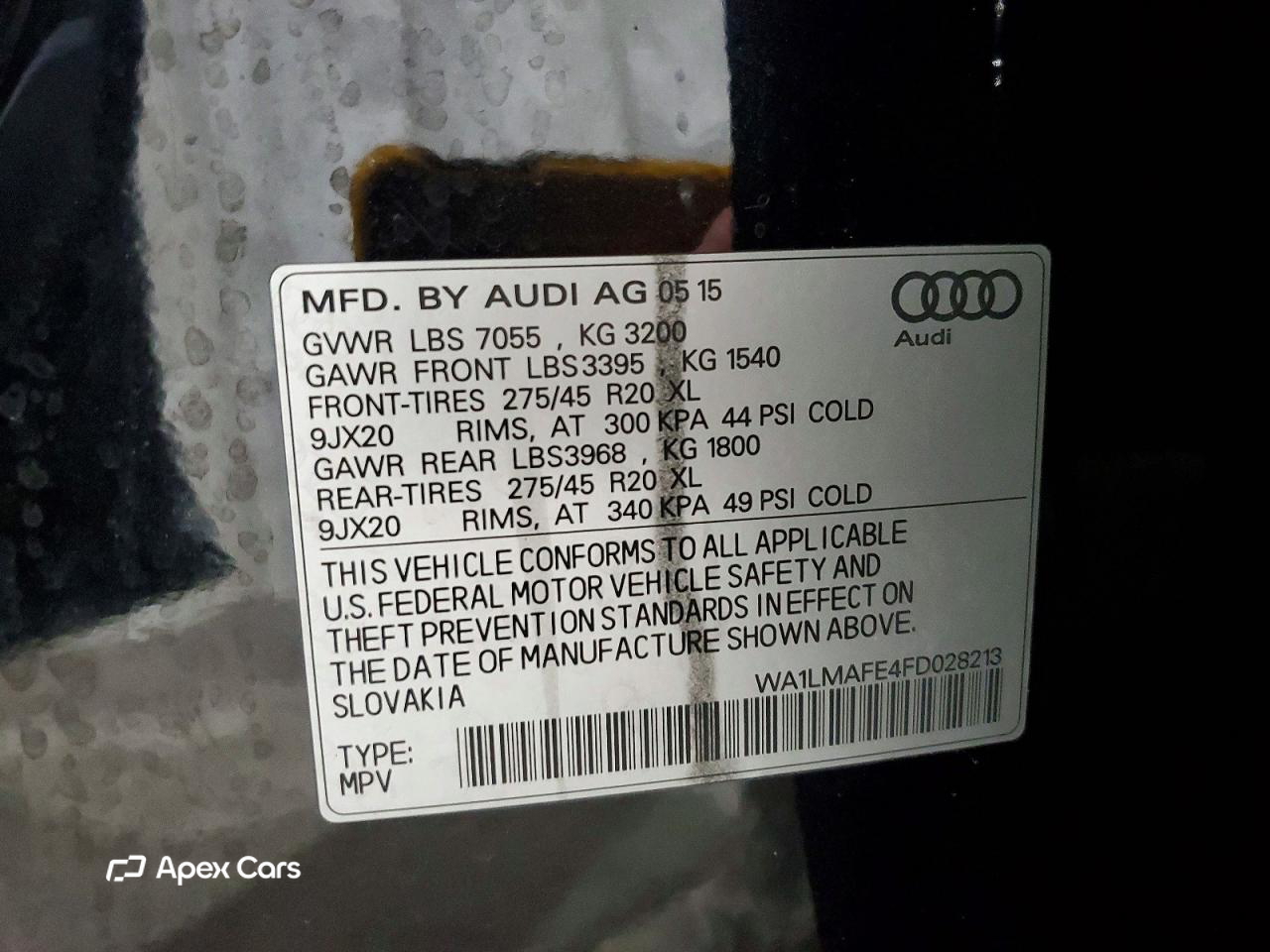 Audi Q7 2015