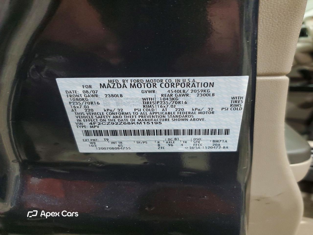 Mazda Tribute 2008