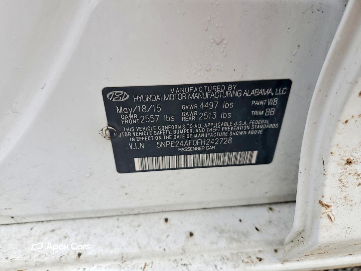 Hyundai Sonata 2015