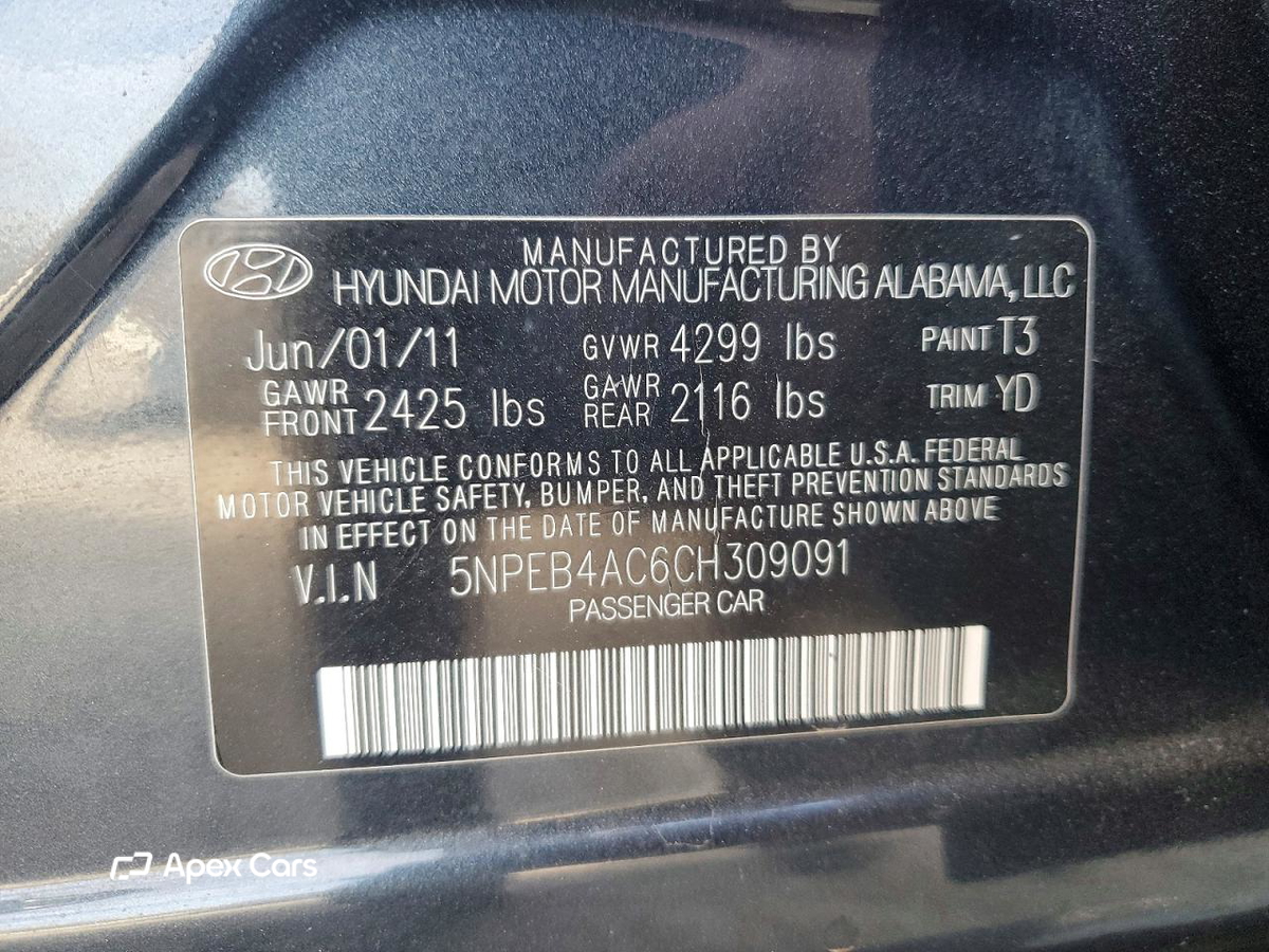 Hyundai Sonata 2012