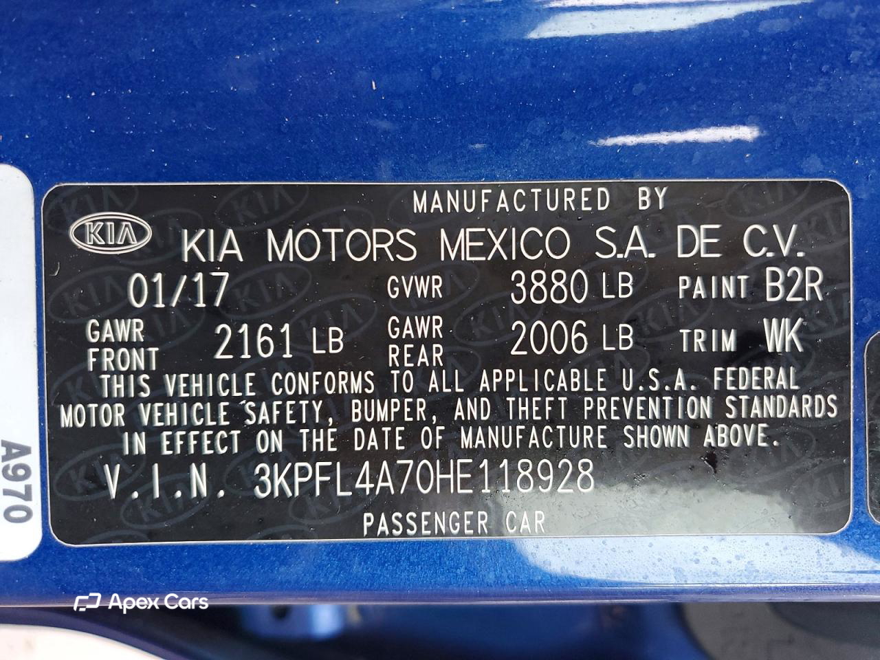 Kia Forte 2017