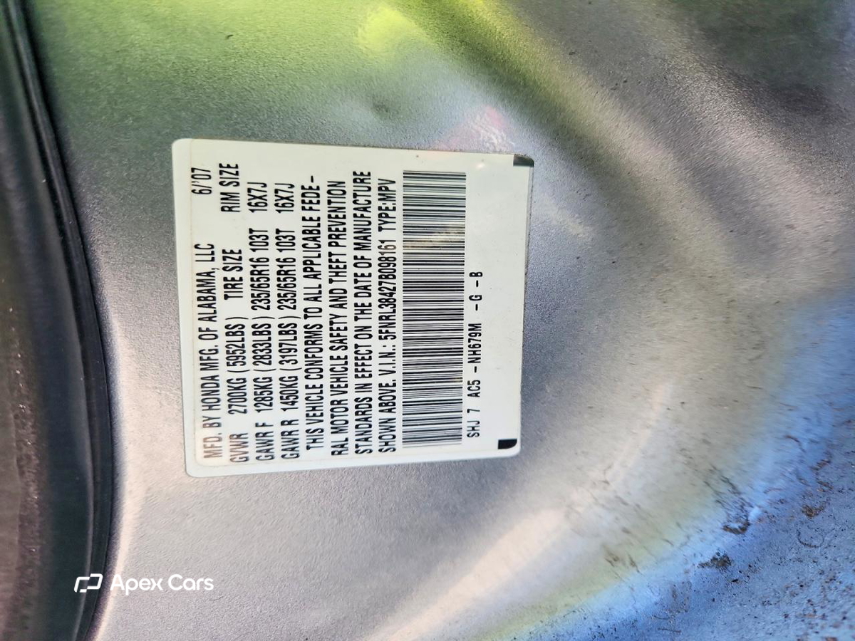 Honda Odyssey 2007