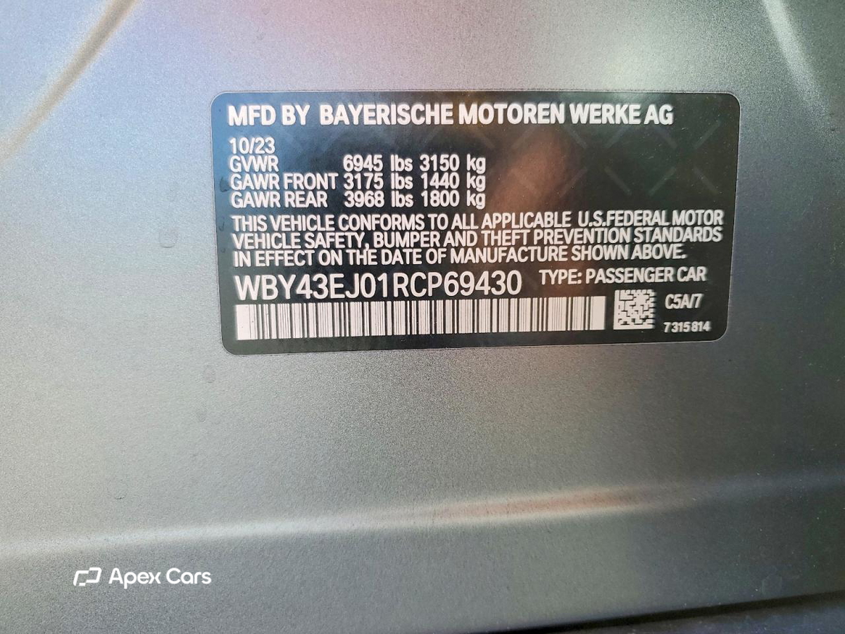 BMW i7 2024