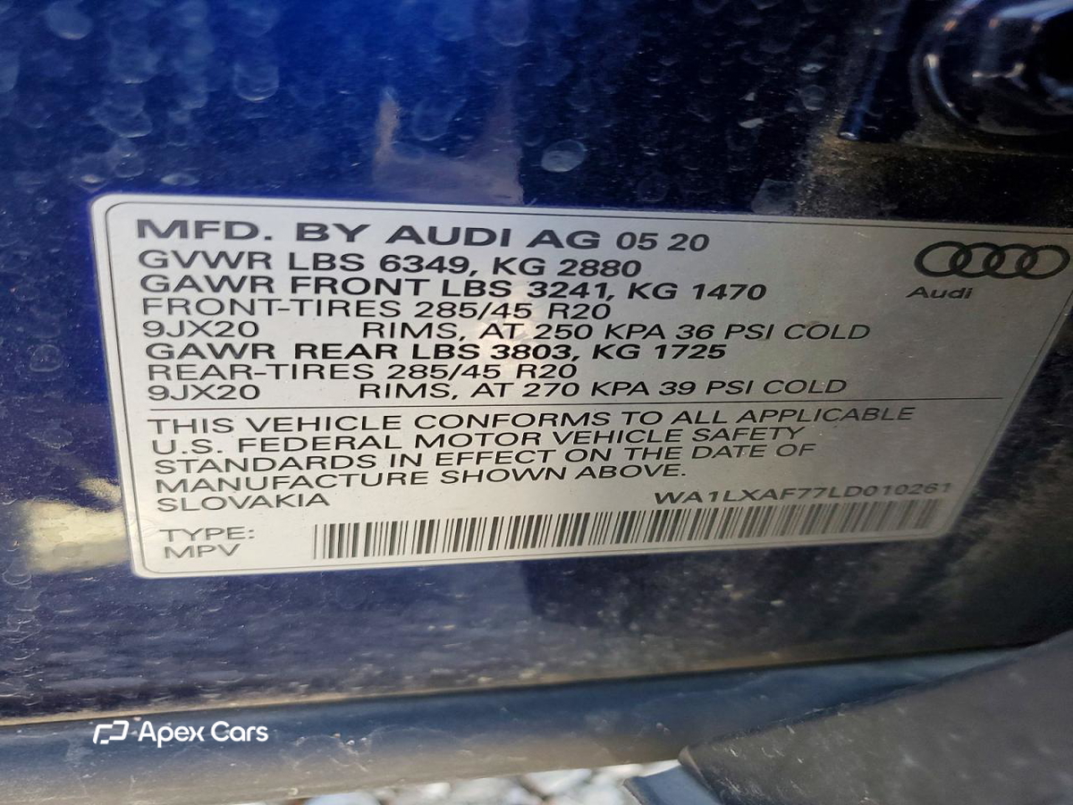 Audi Q7 2020