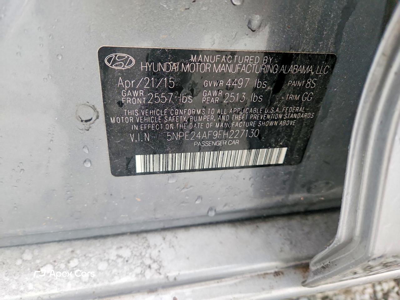 Hyundai Sonata 2015