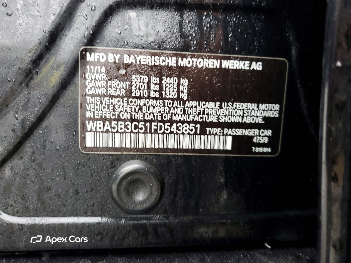 BMW Series 5 2015