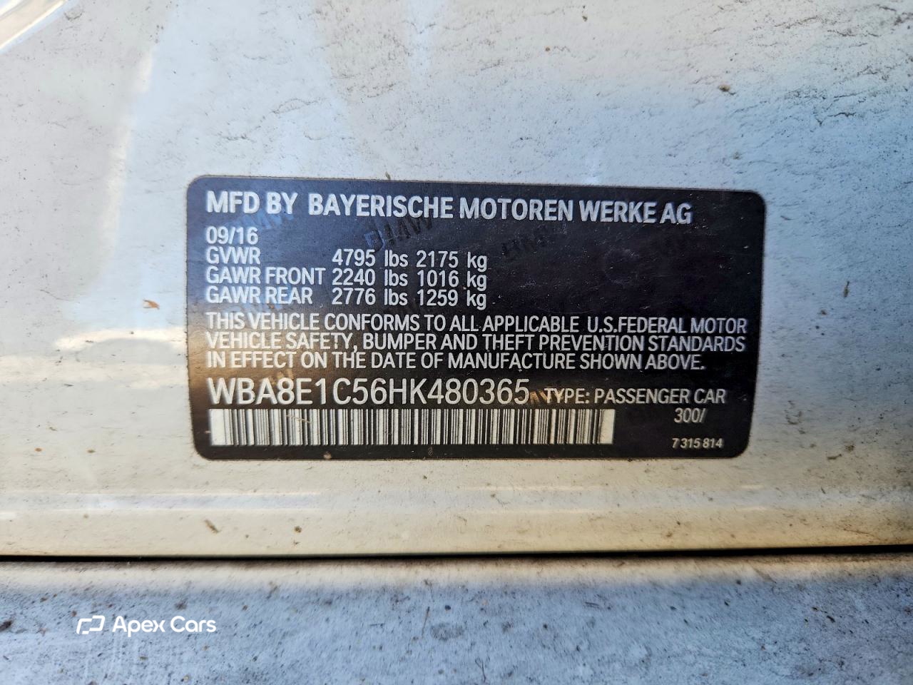 BMW Series 3 2017
