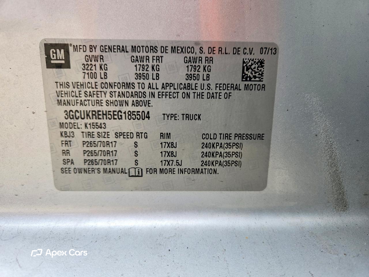 Chevrolet Silverado 2014