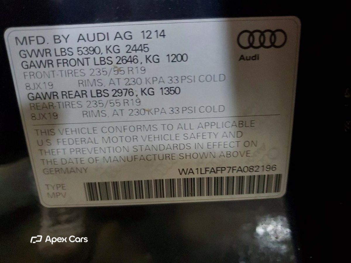 Audi Q5 2015