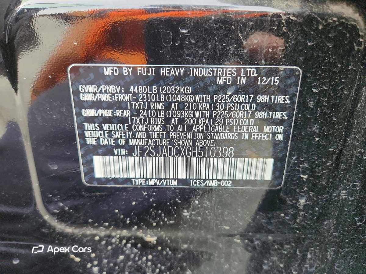 Subaru Forester 2016