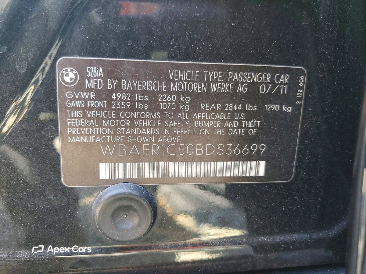 BMW Series 5 2011
