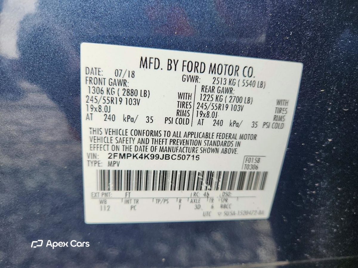 Ford Edge 2018