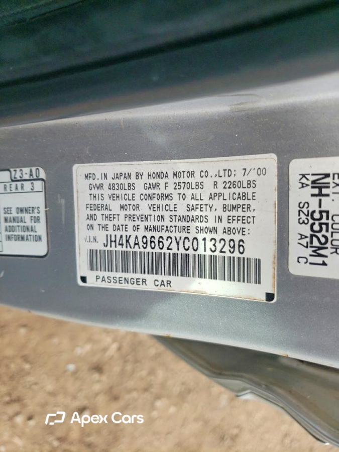 Acura RL 2000