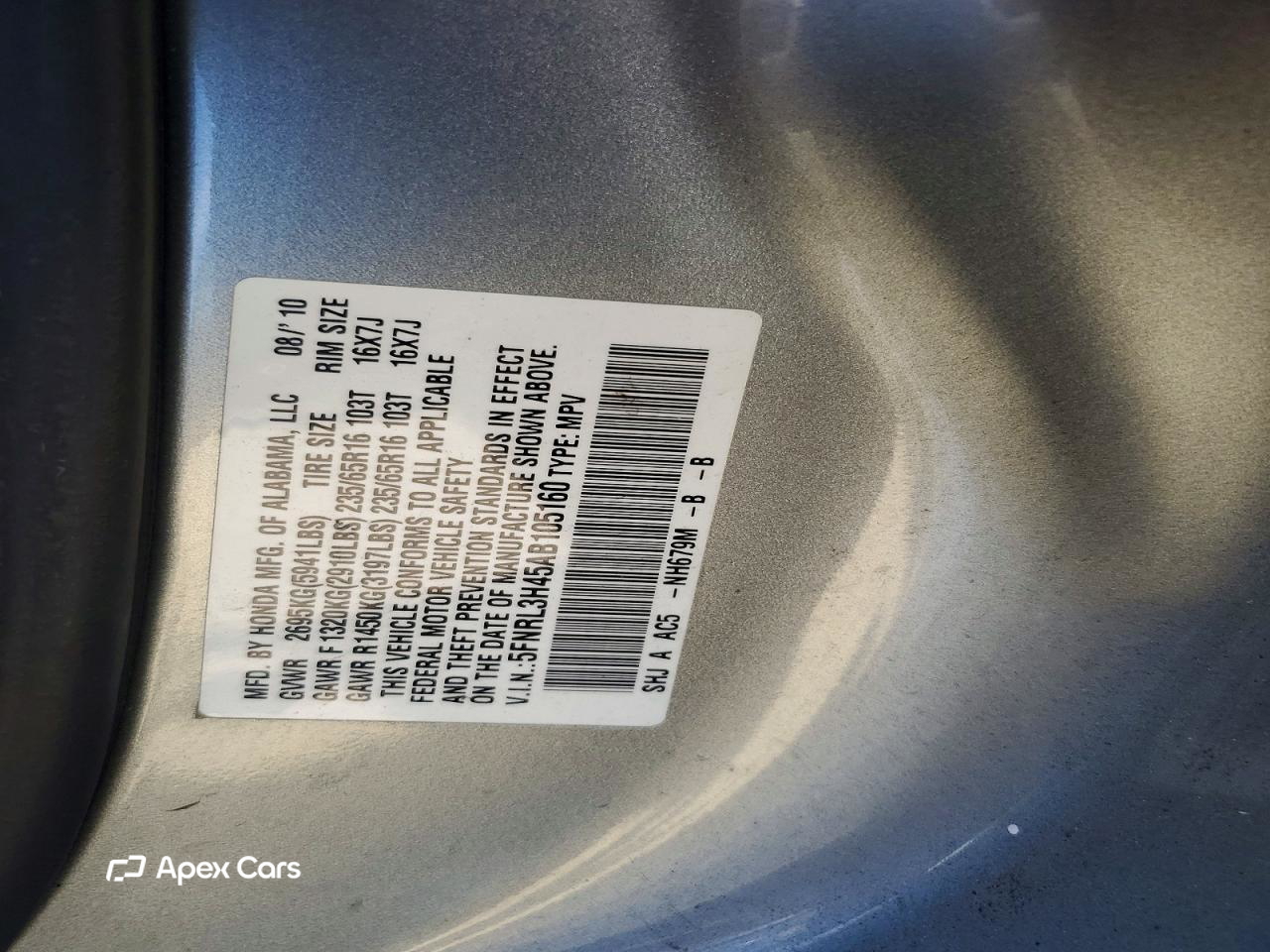 Honda Odyssey 2010