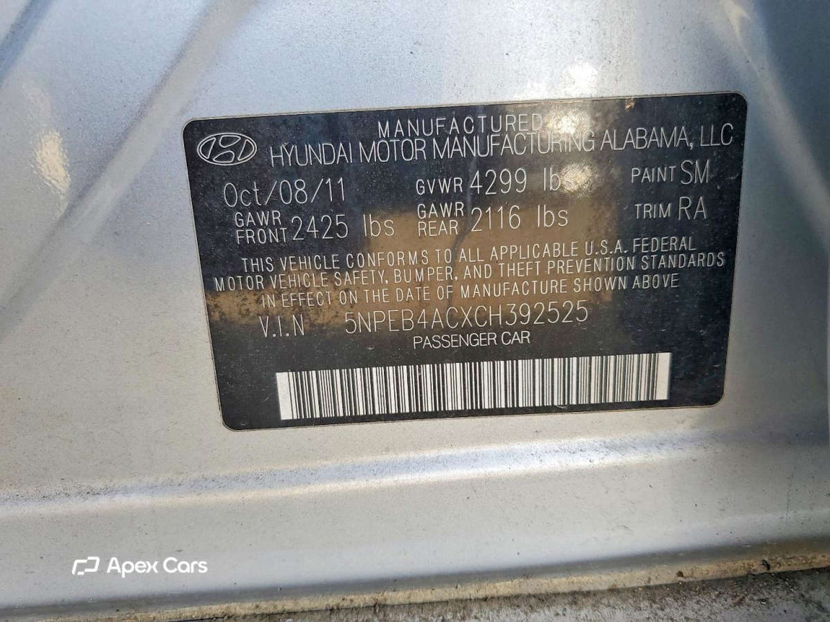 Hyundai Sonata 2012
