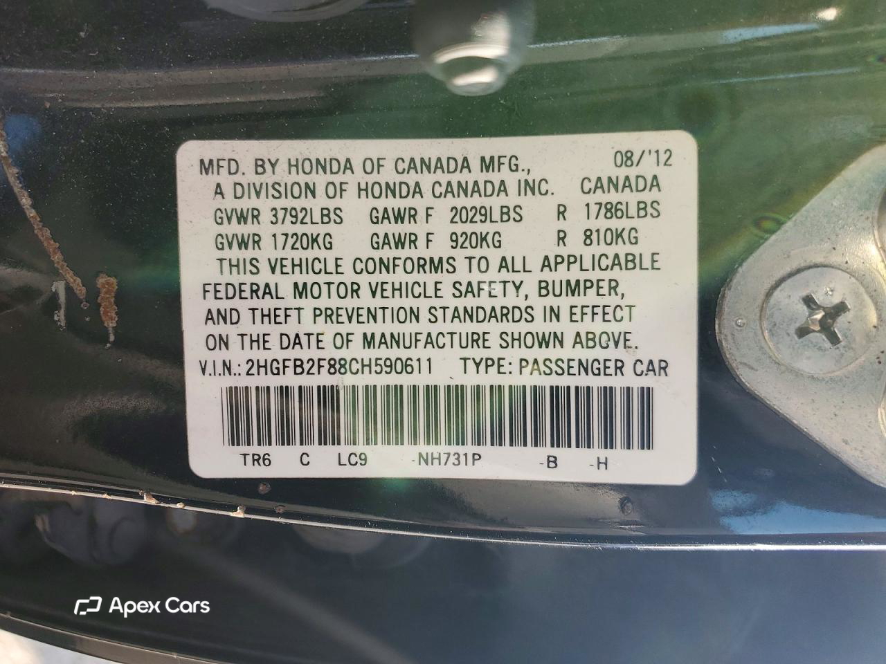 Honda Civic 2012