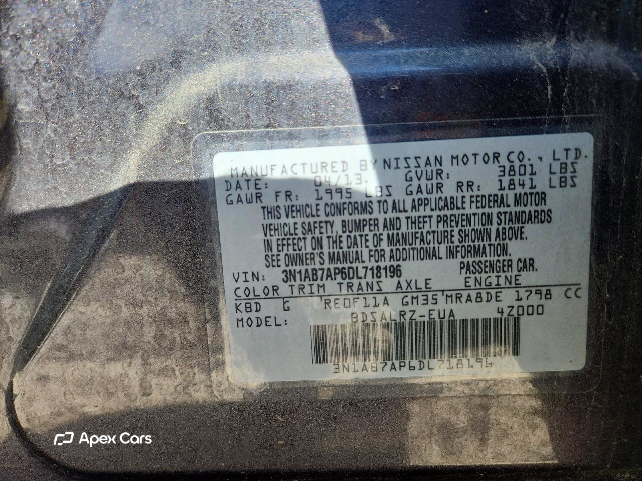 Nissan Sentra 2013