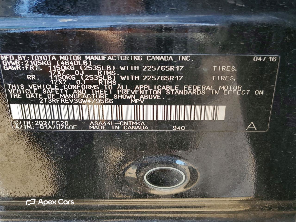 Toyota RAV 4 2016