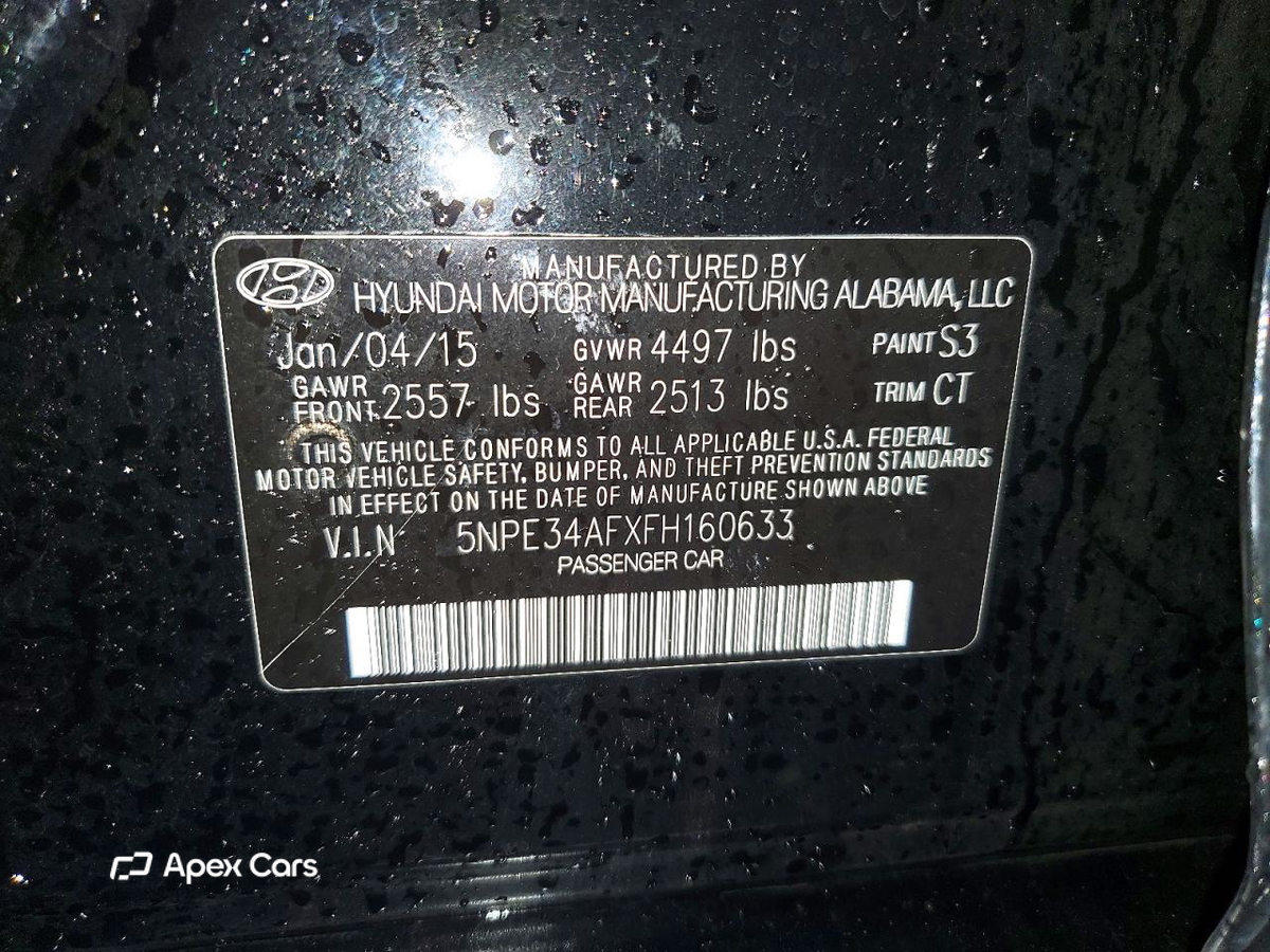 Hyundai Sonata 2015