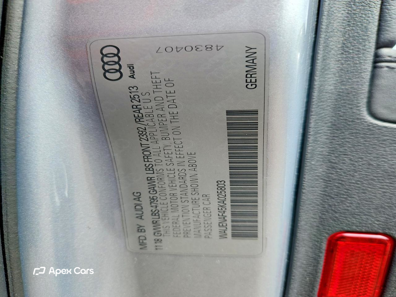 Audi A4 2019