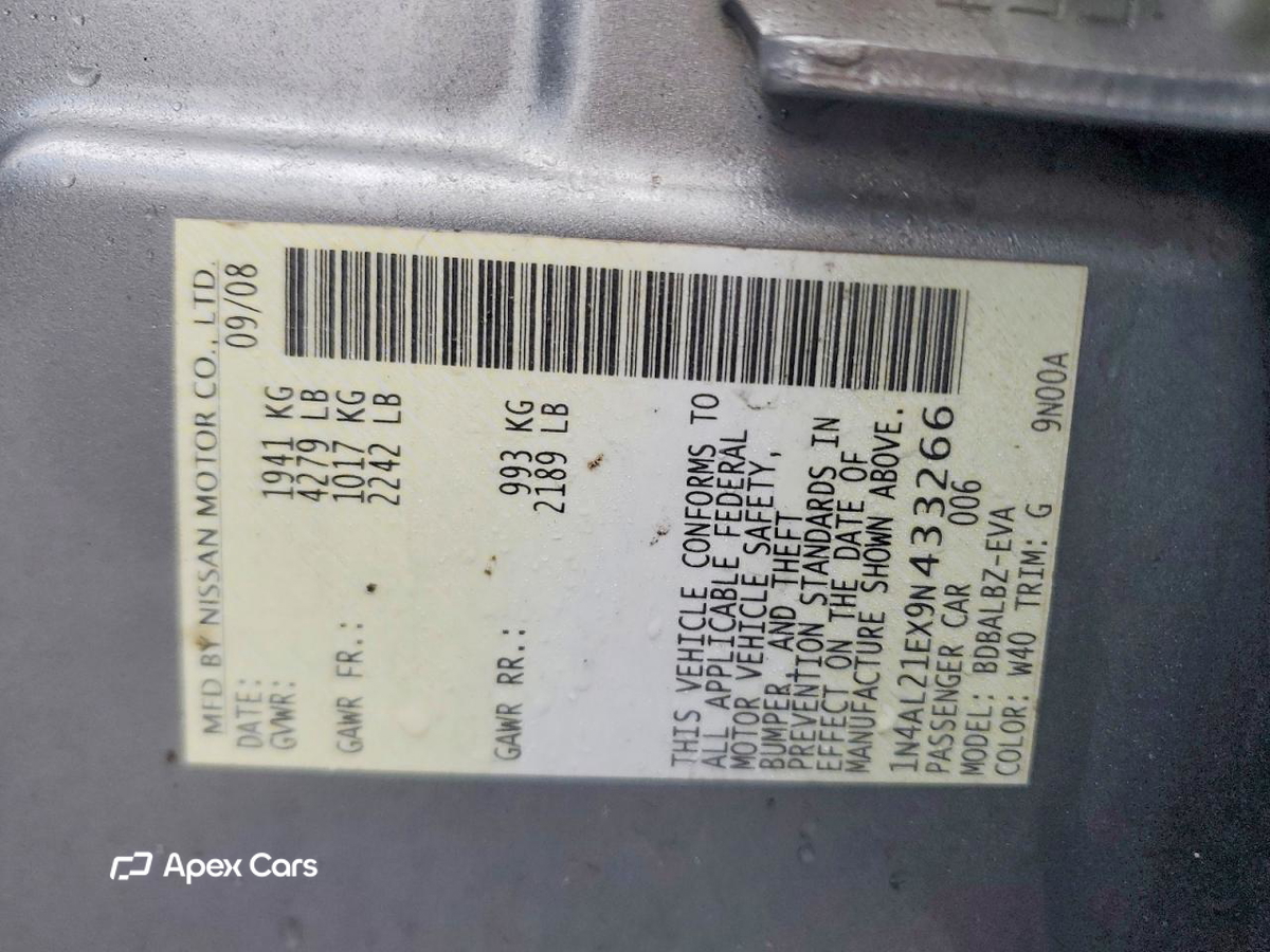 Nissan Altima 2009