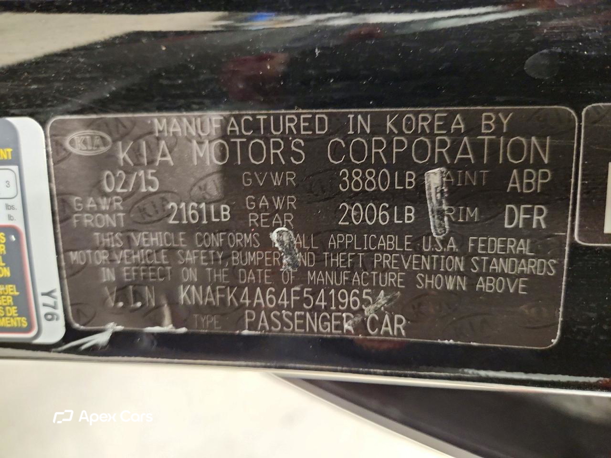 Kia Forte 2015