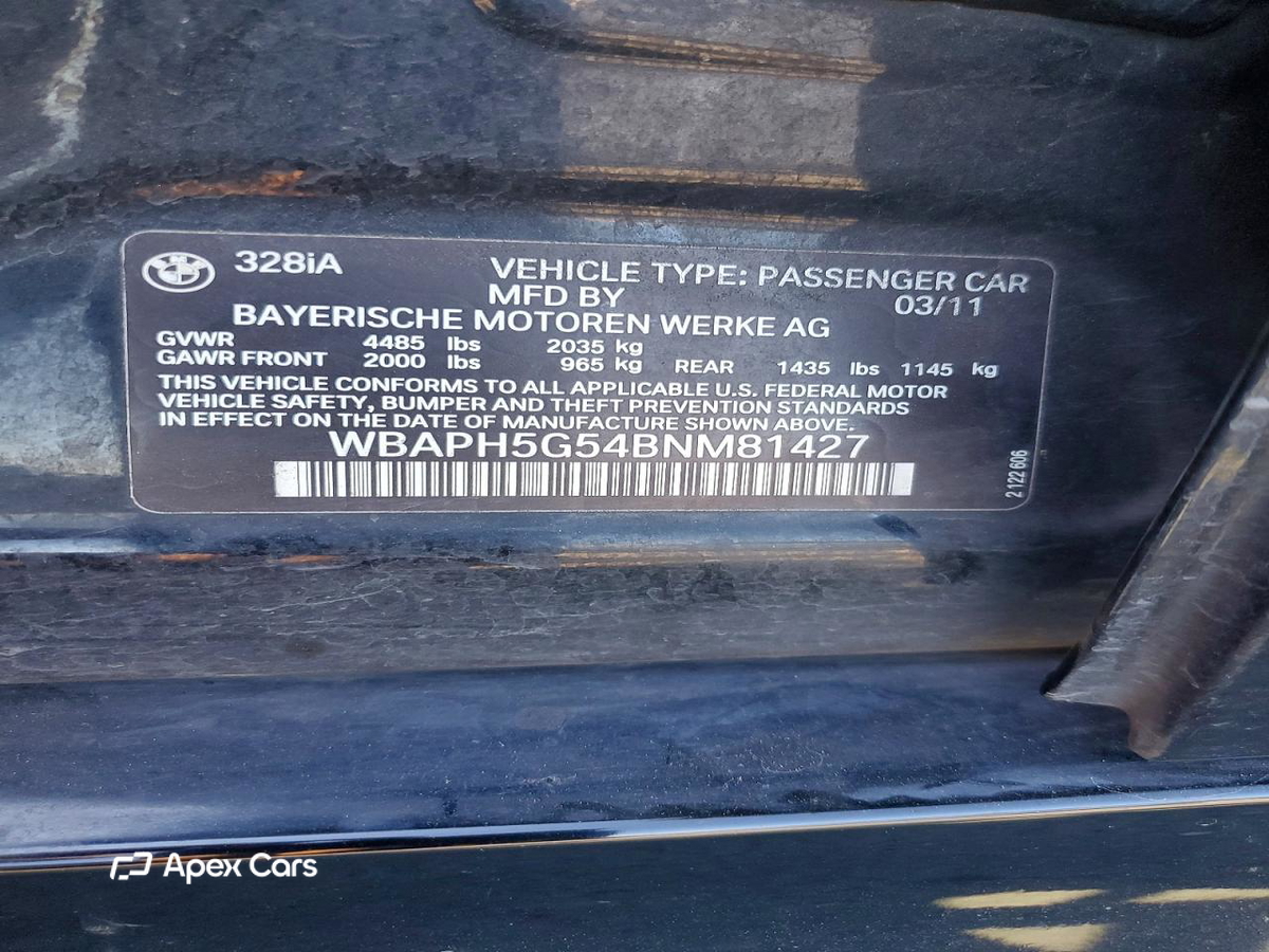 BMW Series 3 2011