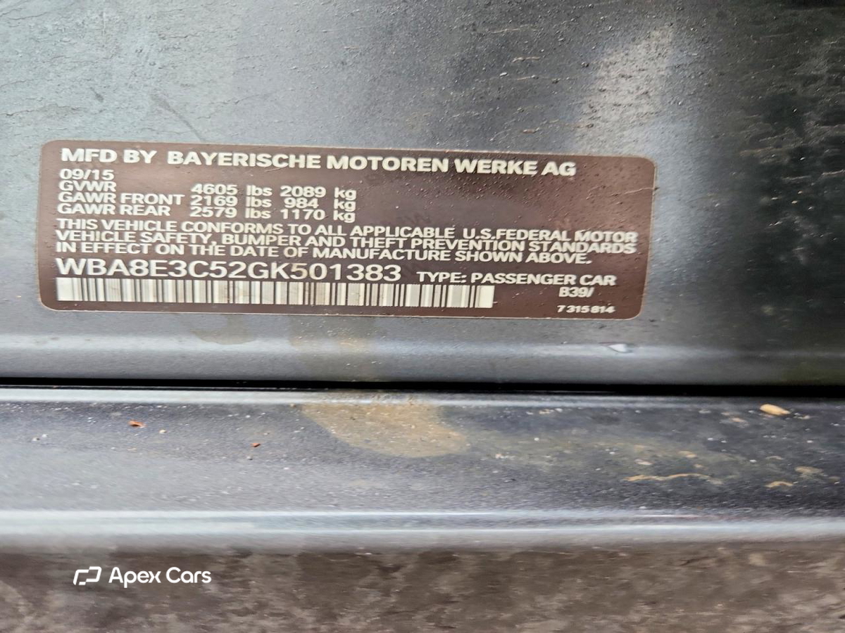 BMW Series 3 2016
