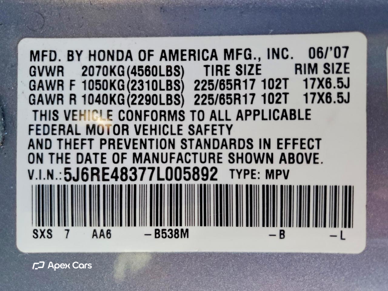 Honda CR-V 2007