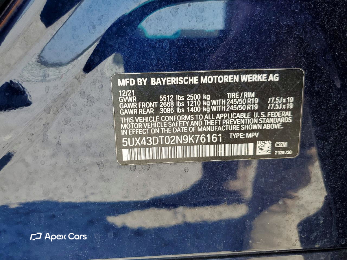BMW X4 2022
