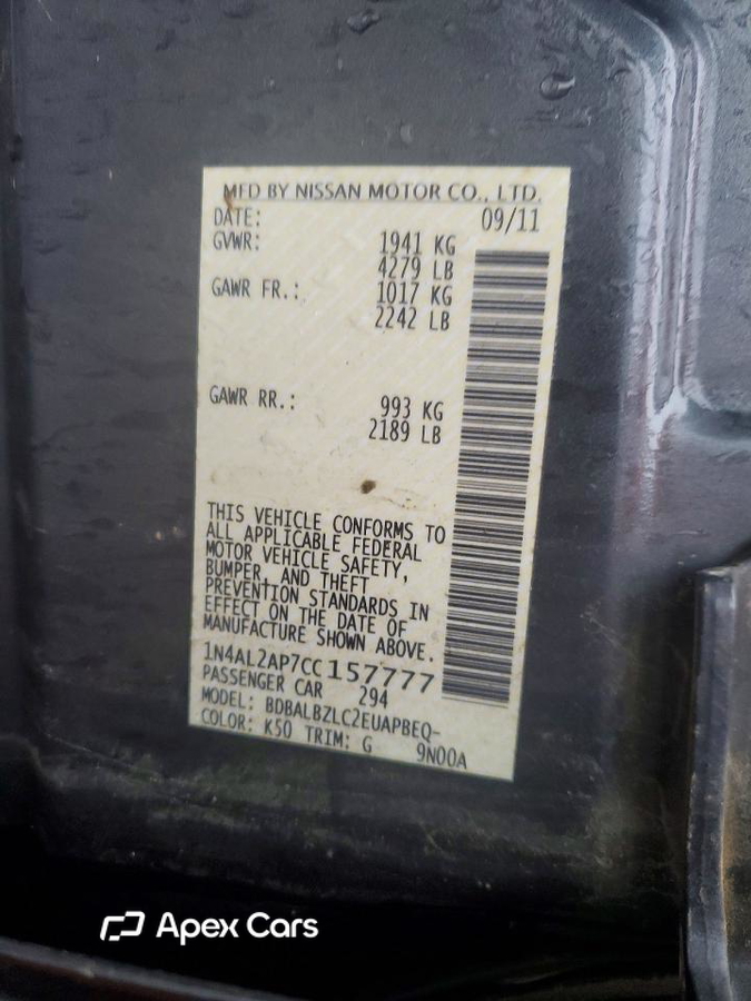 Nissan Altima 2012