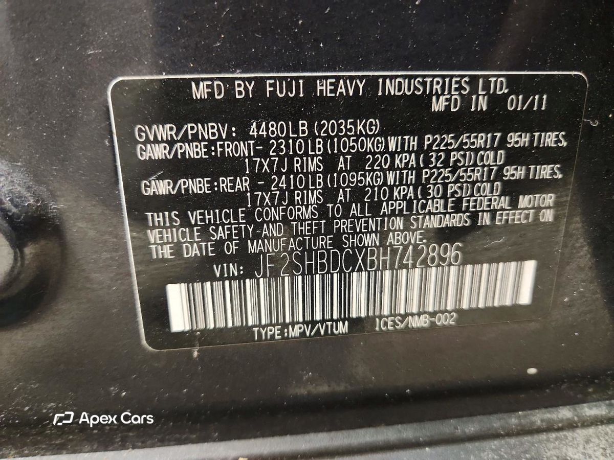 Subaru Forester 2011