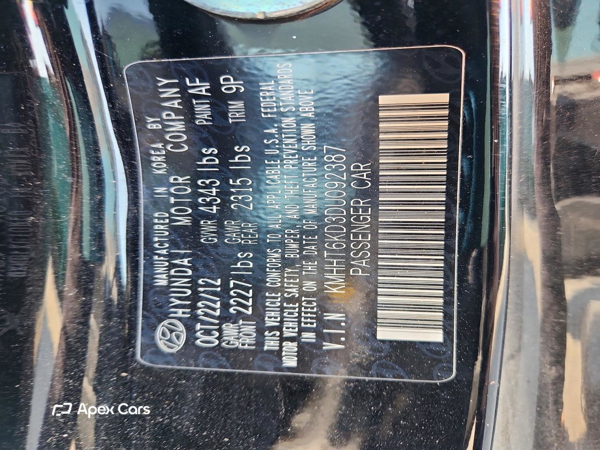 Hyundai Genesis 2013