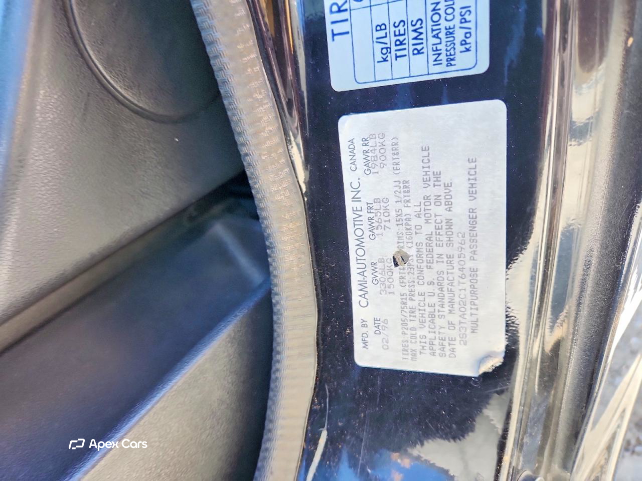 Suzuki Sidekick 1996