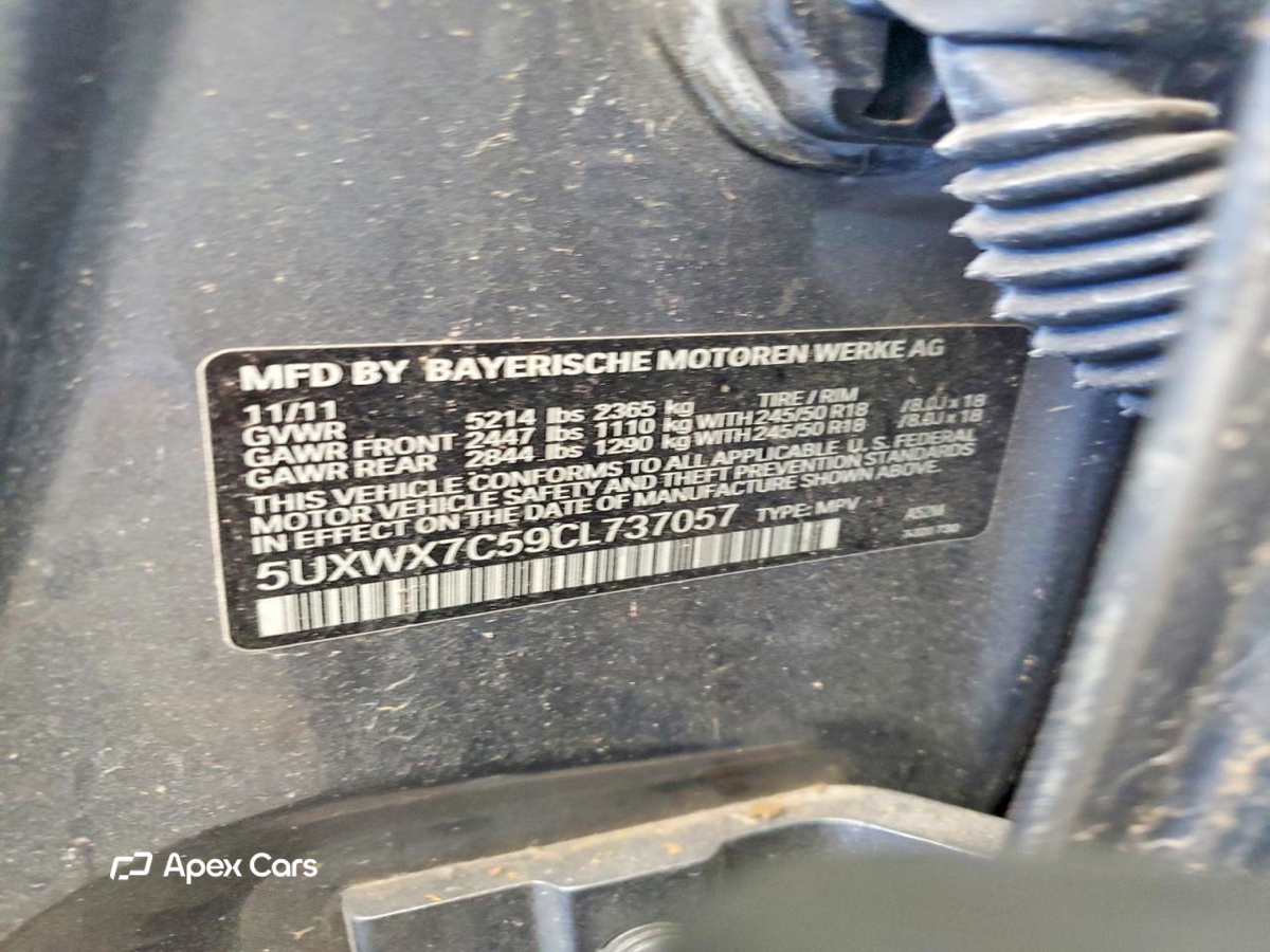 BMW X3 2012