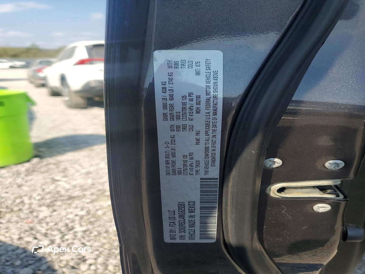 RAM 2500 2021