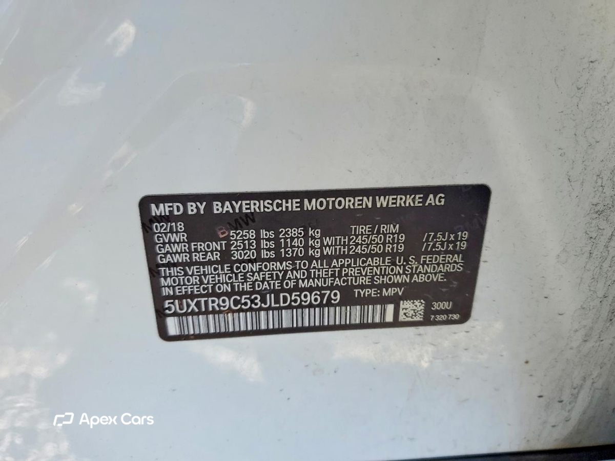 BMW X3 2018