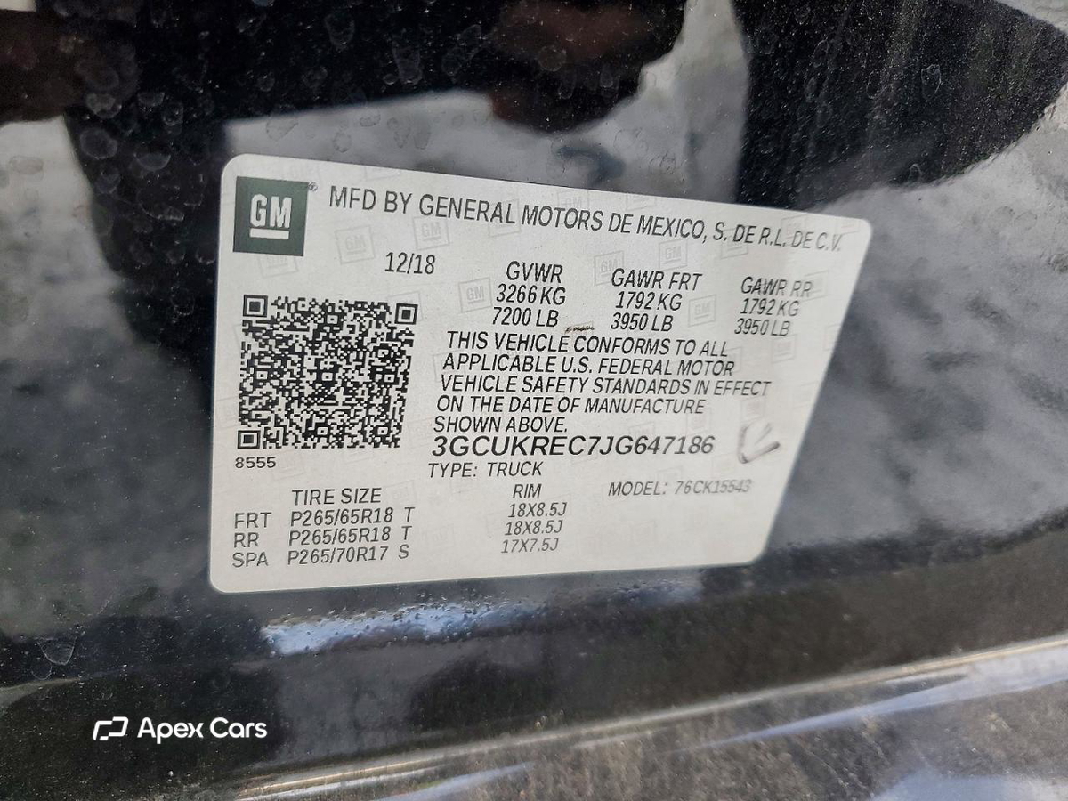 Chevrolet Silverado 2018
