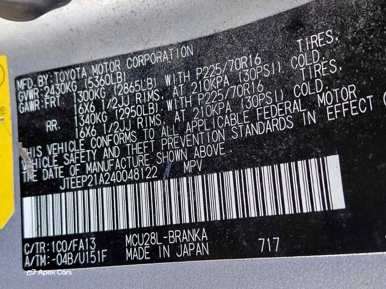 Toyota Highlander 2004